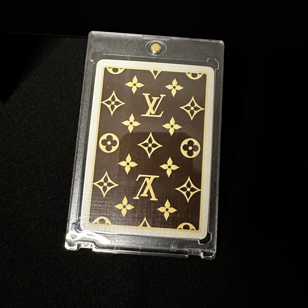 Louis Vuitton monogram playing card #7
